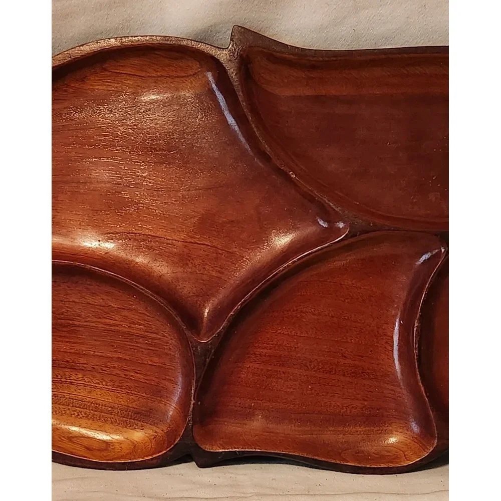 Haiti Mahagony Large‎ Serving Dish Platter Tray 24
